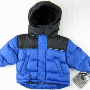 NWT S. Rothschild BZ-LTD Below Zero Boy's Blue Puffer Coat Jacket, 12 Mos., $40